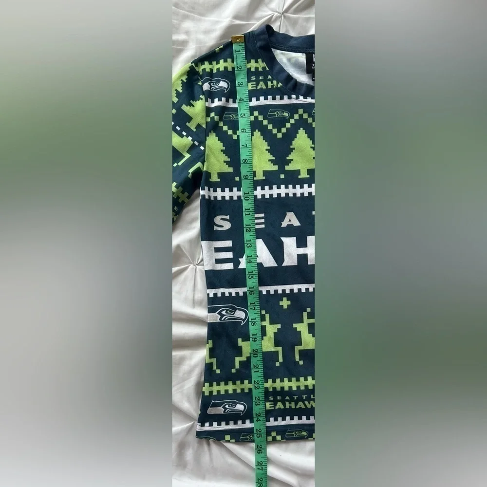 Seattle Seahawks NFL Team Apparel Youth Christmas Pullover